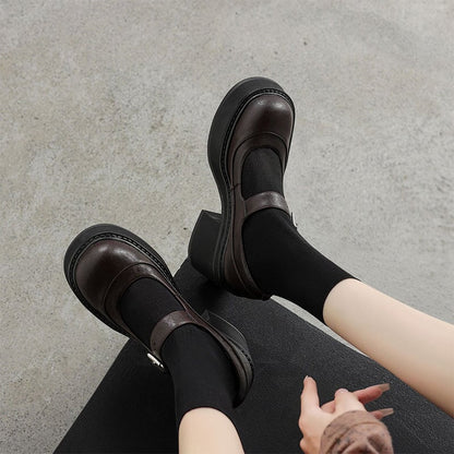 Zapatos de cuero para pelar