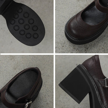 Zapatos de cuero para pelar