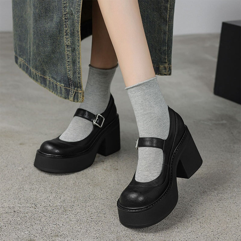 Zapatos de cuero para pelar