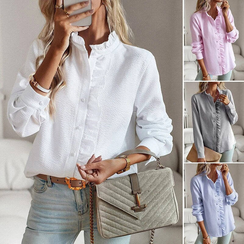 Belle™ - Blusa de polo elegante