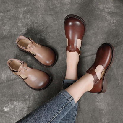 Dept. Colette de Cuero Zapatos Mary Janes